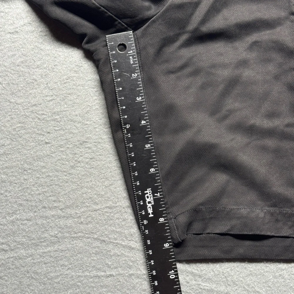 Tommy Bahama Relax Mens 38 Black 100% Silk Chino Shorts Luxury Tropical Casual